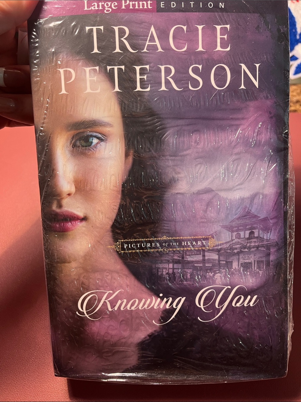 "Knowing You" Purple Art Print